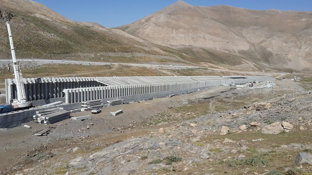 Türkiye'nin ilk Prefabrik Tüneli Karabet Kar Tüneli Yapıldı - 0